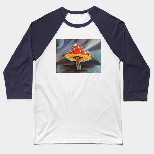 Fly A.T.garic Baseball T-Shirt by ElixirConcocts